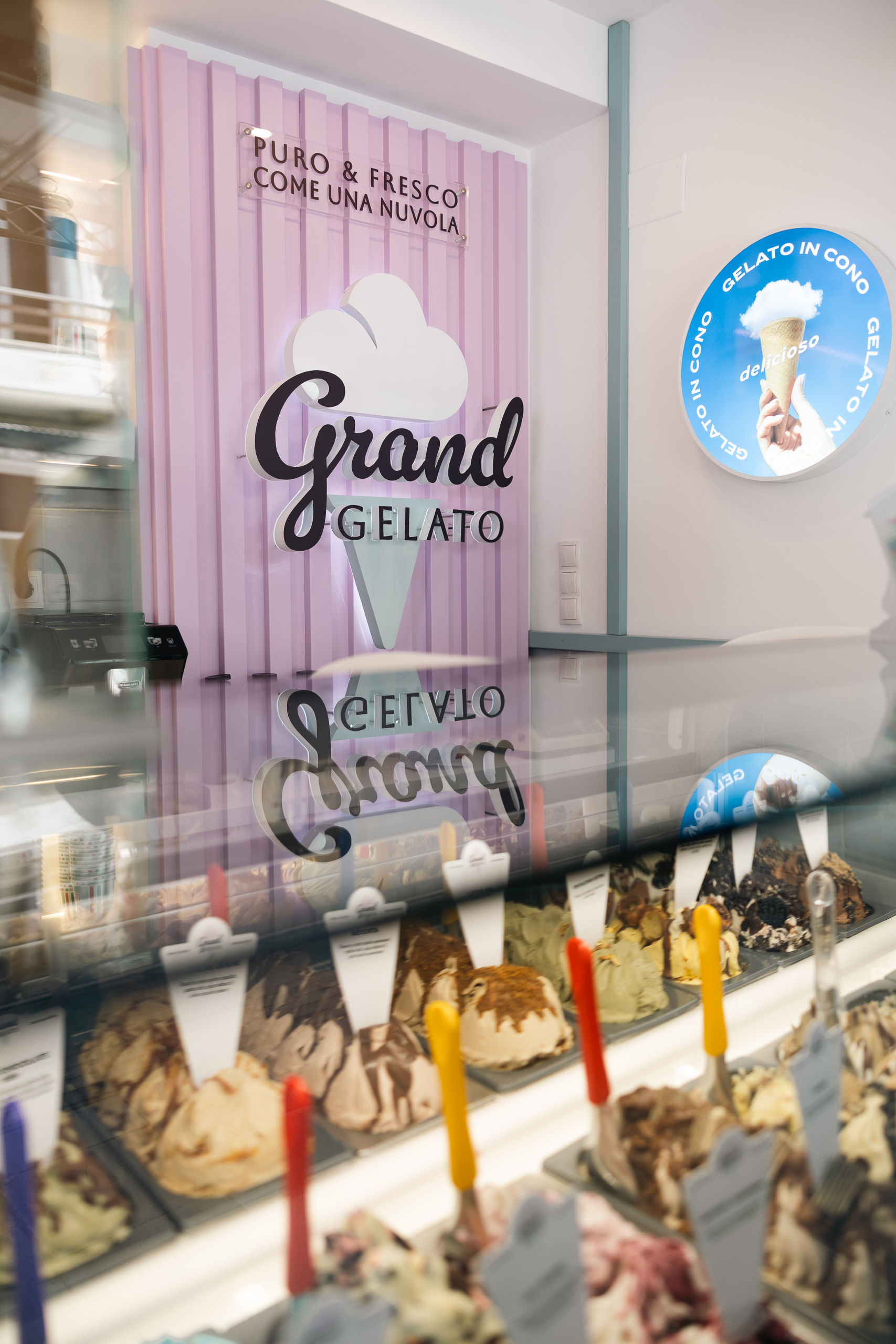 Εσωτερικό Franchise Grand Gelato