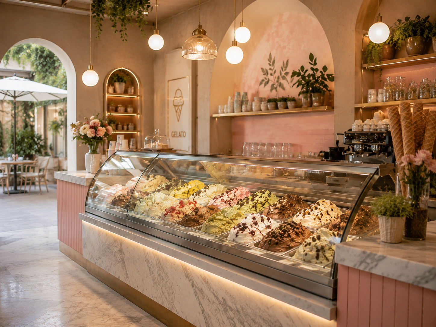 Εσωτερικό Franchise Grand Gelato